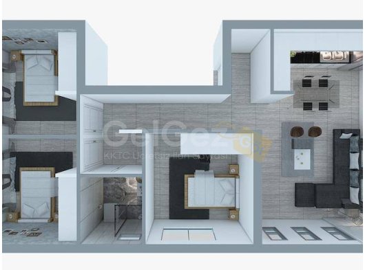 Mağusa 3+1 Daireler