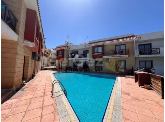 Karakum'da denize sıfır 3+1 eşyalı havuzlu daire 150.000 STG / 0548 823 96 10