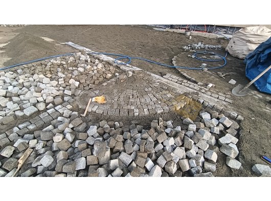 Kocaeli granit küptaş begonit küptaş uygulama ekibi Halil