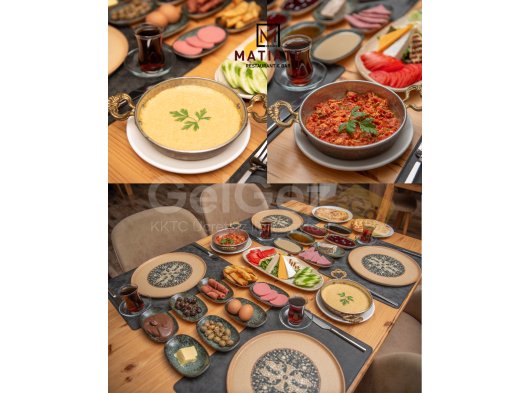 Matiate Restaurant'tan güne zinde ve lezzetli bir başlangıç! Zengin serpme kahvaltımız ve sınırsız çay keyfi