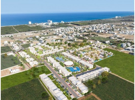 Yeni Stüdyo Daire – Plaja Yürüme Mesafesinde, 40 m² Geniş Alan, Ortak Havuzlu, Taşınmaya Hazır – Gazimağusa