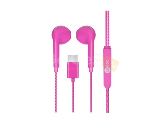 Lenovo Lecoo EH104B Kulakiçi Pembe TYPE-C Kulaklık