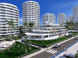 KUZEY KIBRIS ; İSKELE LONGBEACH 'DE PROJE AŞAMASINDA SATILIK DAİRELER