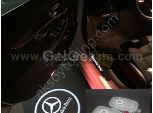 Mercedes S Class Uyumlu Yedek Parça Orjinal Kapı Altı Logo