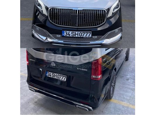 Mercedes Vito New Style Maybach Body Kit Seti Kromlu Model
