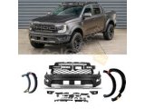 Ford Ranger T9 2023+ Raptor Stil Ön Tampon ve Dodik Takımı Sinyalli