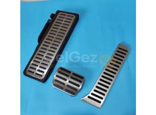 Golf 6 Otomatik Pedal Seti - Golf Mk6 Krom Pedal