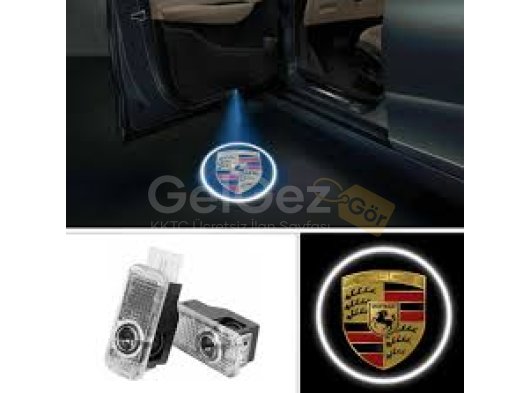 Porsche Cayman 2007-2010 Uyumlu Yedek Parça Kapı Altı Logo