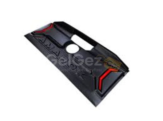 Volkswagen Amarok 2023 2025 Işıklı Bagaj Kapağı Kaplaması