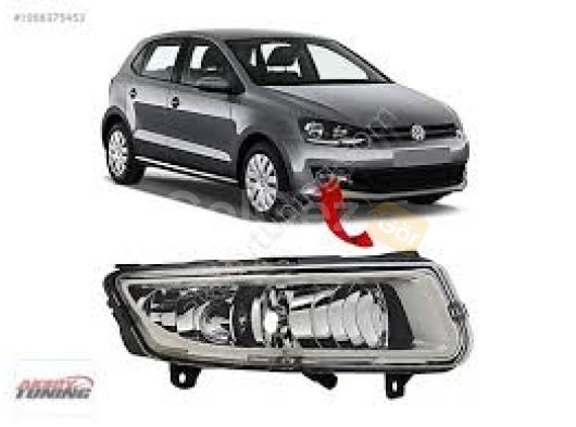Volkswagen Polo 2009-2015 Tek Duylu Uyumlu Yedek Parça Sis Farı Sağ