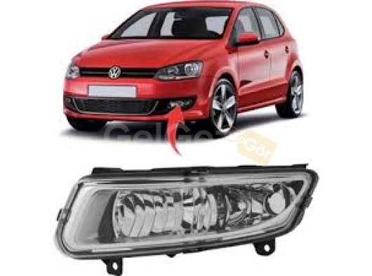Volkswagen Polo 2009-2015 Tek Duylu Uyumlu Yedek Parça Sis Farı Sol