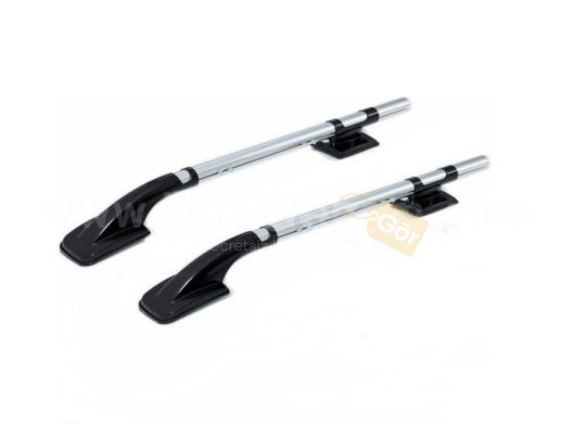 Volkswagen Amarok 2010+ Uyumlu Yedek Parça Shark Silver Tavan Çıtası