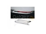 Volkswagen Tiguan 2008-2015 Uyumlu Yedek Parça Arka Reflektör Reflektör Çerçevesi Krom
