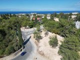 Kıbrıs Girne Ozanköy - Satılık Dağ ve Deniz Manzaralı Arsa