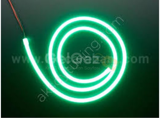 Üniversal Silikon Led 60 cm Yeşil