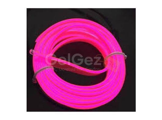 Araç İçi Neon Aydınlatma Pembe 5 Metre