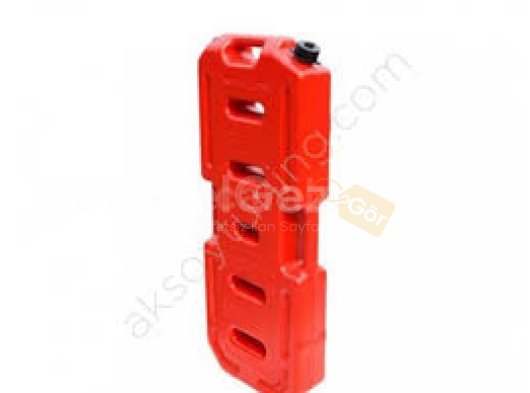 Kırmızı Plastik Benzin Bidonu 20 LT