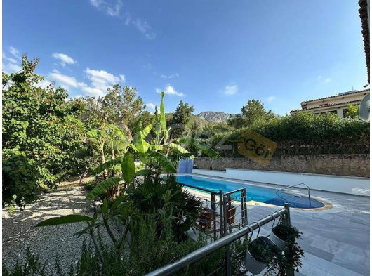 Kıbrıs Girne Bellapais Bölgesinde Satılık 3+1 Müstakil Villa Özel Havuzlu Turk Koçanlı Villa