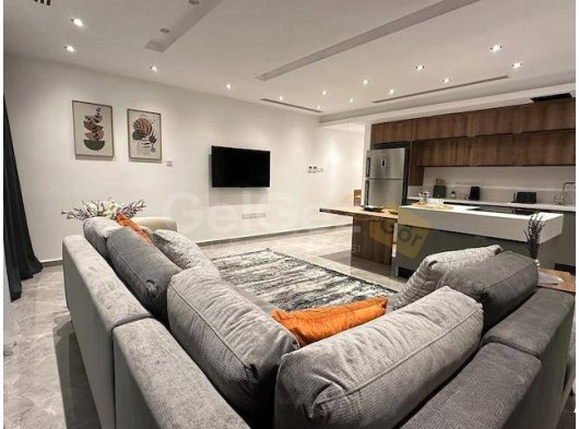 Kıbrıs Girne Merkez - Satılık Sıfır Lüks ve Modern 2+1 Daire Deniz Manzaralı Les Abbassdeurs Otele Yürüme Mesafesinde