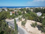 Kıbrıs Girne Ozanköy - Satılık Dağ ve Deniz Manzaralı Arsa