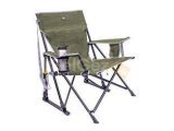 Amortisörlü Katlanır Kamp Sandalyesi Gri