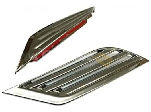 Nissan Qashqai 2015-2019 Uyumlu Yedek Parça Sis Farı Kromu