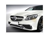 Mercedes C-Class Uyumlu Yedek Parça W205 İçin Uyumlu 2014-2018 C63 Dizayn Gri Panjur
