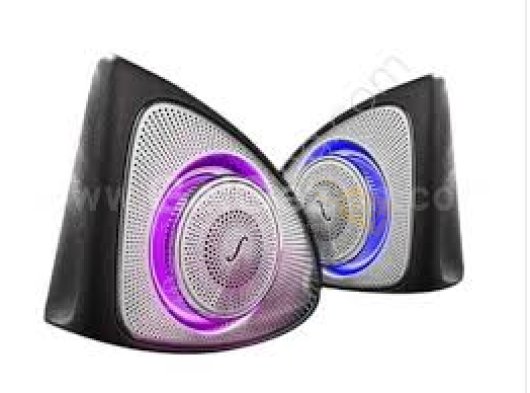 Mercedes W205 2019+ C Serisi İçin Uyumlu Yedek Parça 3D Tweeter Ambians 64 Renk