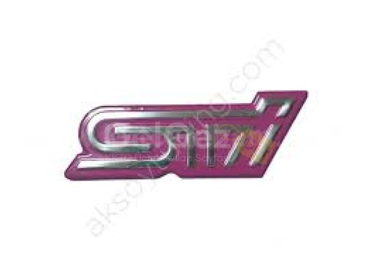 Subaru Sti Pembe Çamurluk ve Bagaj Logosu
