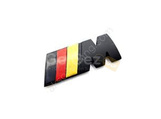 Bmw M Uyumlu Yedek Parça Siyah Almanya Bagaj Logosu