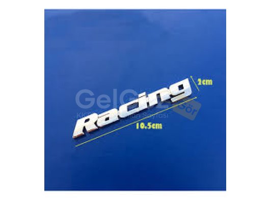 Racing Bagaj Logosu Krom