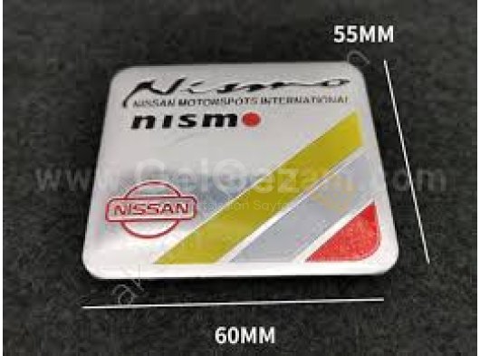 Nissan Nismo Uyumlu Yedek Parça Kare Bagaj Logosu