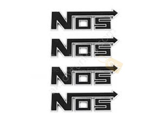 Nos Bagaj Logosu 4Lü Siyah