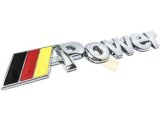 Bmw Uyumlu Yedek Parça Almanya Power Bagaj Logosu Krom