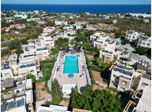 Girne Alsancakta, Escape Homes sitesinde Zemin kat 1+1 Full Eşyalı Kiralık Daire