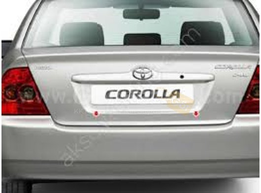 Toyota Corolla 2007-2013 Uyumlu Yedek Parça Krom Bagaj Alt Çıtası