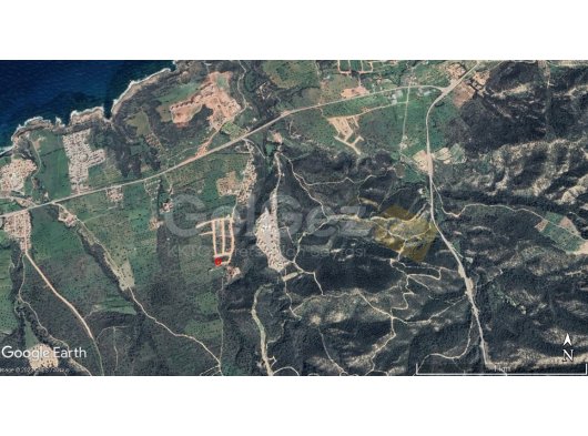 180° Deniz manzası ile muhteşem doğasıyla Fırsat arsa