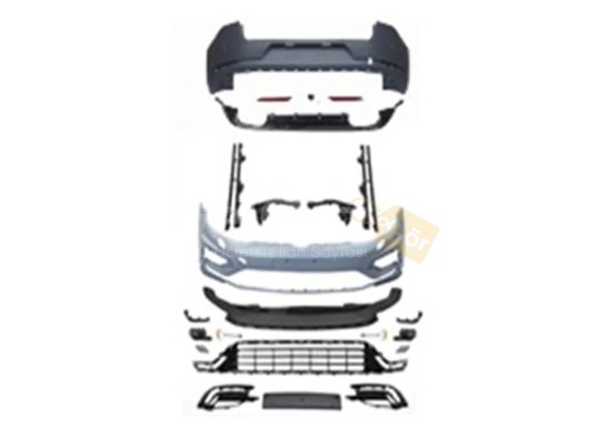 Volkswagen Golf 7 Uyumlu Yedek Parça Golf 7,5 R Ön Tampon