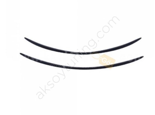 Mercedes W205 C63 Uyumlu Yedek Parça Boyalı Plastik Spoiler