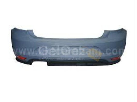 Volkswagen Polo Uyumlu Yedek Parça 6C GTI için Arka Tampon