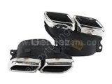 Mercedes W205 C63 Uyumlu Yedek Parça AMG Egzoz Ucu Seti Krom