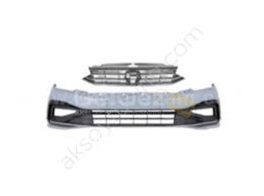 Volkswagen Passat B8.5 Uyumlu Yedek Parça R Line Ön Tampon