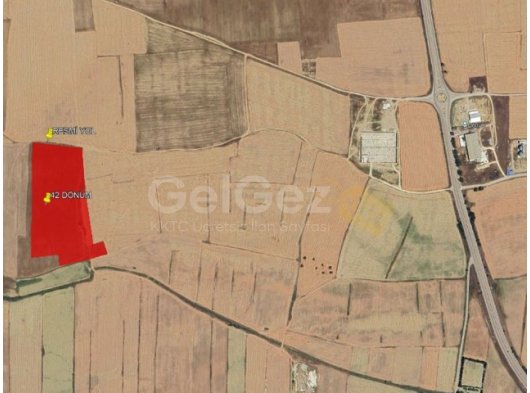 YATIRIM FIRSATI!!!GAZİMAĞUSA DÖRTYOL SATILIK FASIL 96 TARLA