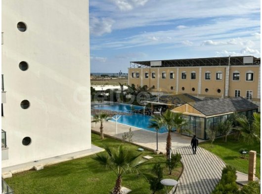 KKTC ISKELE LONGBEACH BOLGESI KIRALIK FULL ESYALI 2+1 DAIRE HAVUZ MANZARALI