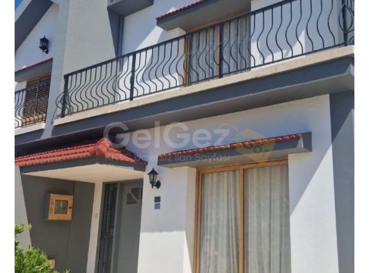 İSKELE YAŞAM SİTESİ SATILIK EŞYALI 3+1 İKİZ VILLA