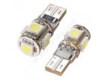 T10 Led Ampul 5 Çipli Beyaz 12 Volt