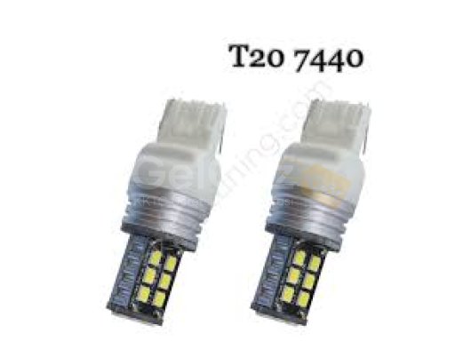 T20 Led Ampul 15 Çipli Çift Duy 12 Volt