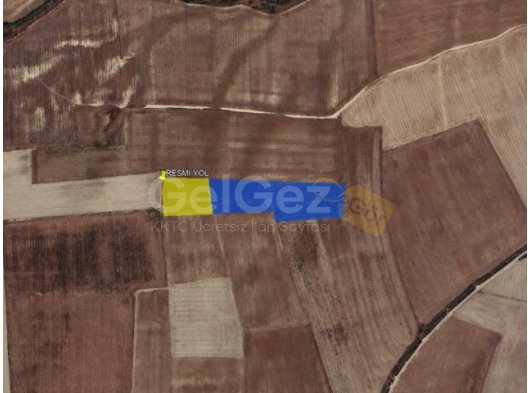 ÇOK GEÇ KALMADAN SİZDE YATIRIMINIZI YAPIN ! GAZİMAĞUSA MUTLUYAKA SATILIK 12 DÖNÜM TARLA