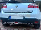Renault Megane 3 Uyumlu Yedek Parça Üniversal Arka Tampon Difüzör