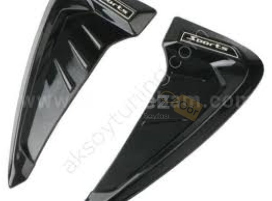 Yan Çamurluk Havalandırma Vent Siyah